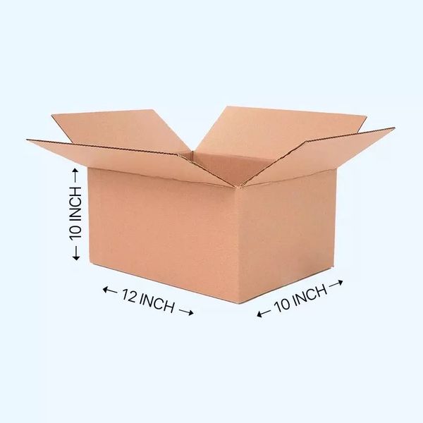 Corrugated Boxes 12x 10x 10 inches (Pack of 25)