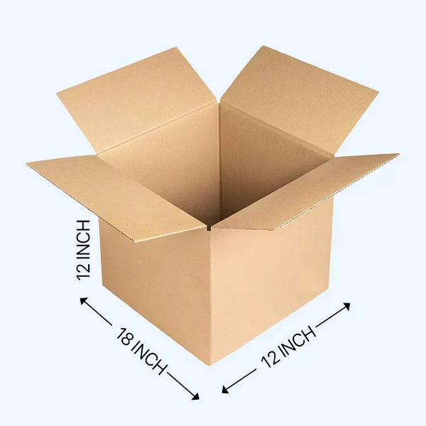 Corrugated Boxes 18x 12x 12 inches (Pack of 25)