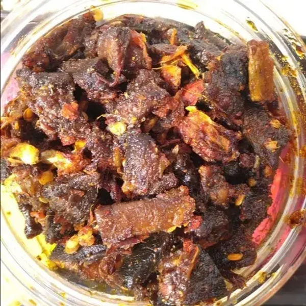 Dried Buff Pickle (Boneless) Dried Buff Pickle (Boneless)
