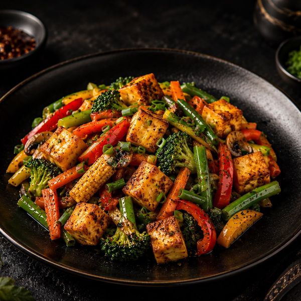 Vegetable Balls in Ginger Garlic Sauce