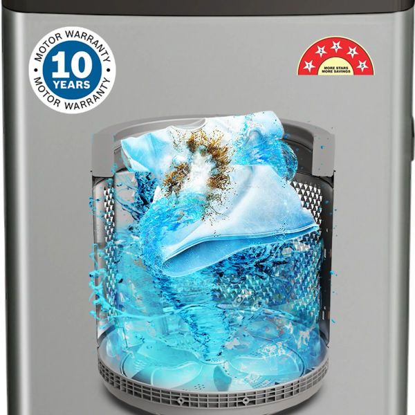 Amazon's Choice VW 7.5 kg 5 Star Aqua Spin Semi Automatic Top Load Washing Machine AquaSpin0075P 