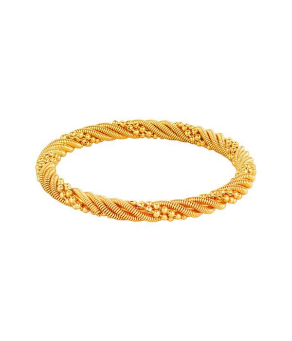 YouBella Jewellery Traditional Gold Plated Bracelet Bangle Set for Girls and Women (2.4)