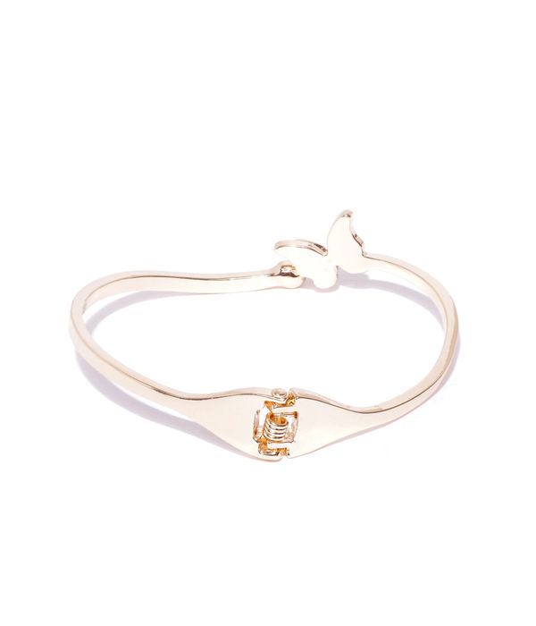 YouBella Rose Gold-Plated Stone-Studded Bracelet