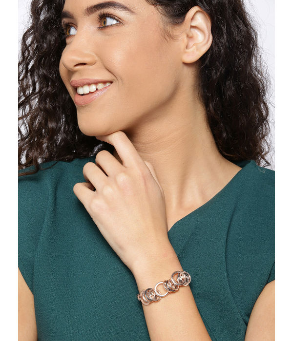YouBella Women Silver-Plated Multistrand Bracelet