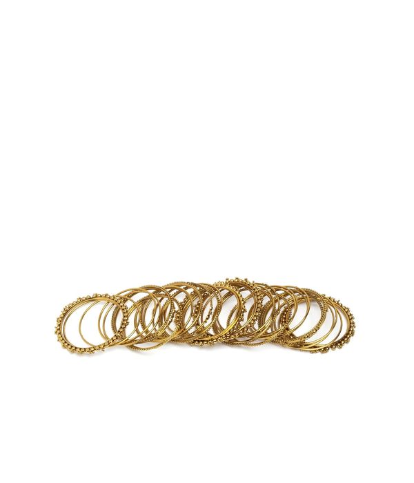 YouBella Jewellery Gold Plated Brass Bracelet Bangle Set for Women (2.4) (Set of 2), s (YBBN_91742)