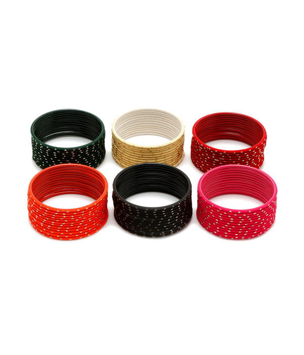 YouBella Jewellery for Women Multi-Color Bangles Set of 72 Bangles for Women and Girls