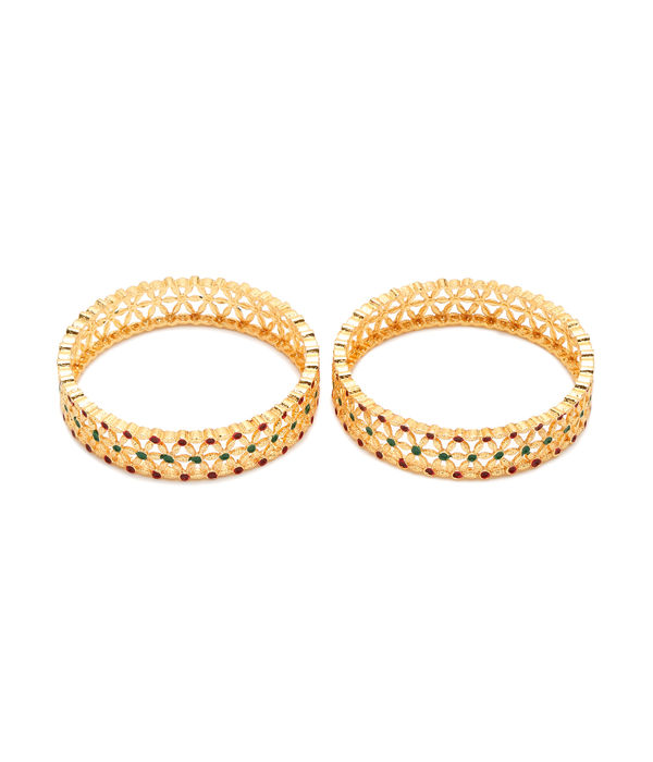 YouBella Jewellery for Women Gold Plated Bracelet Bangles for Women