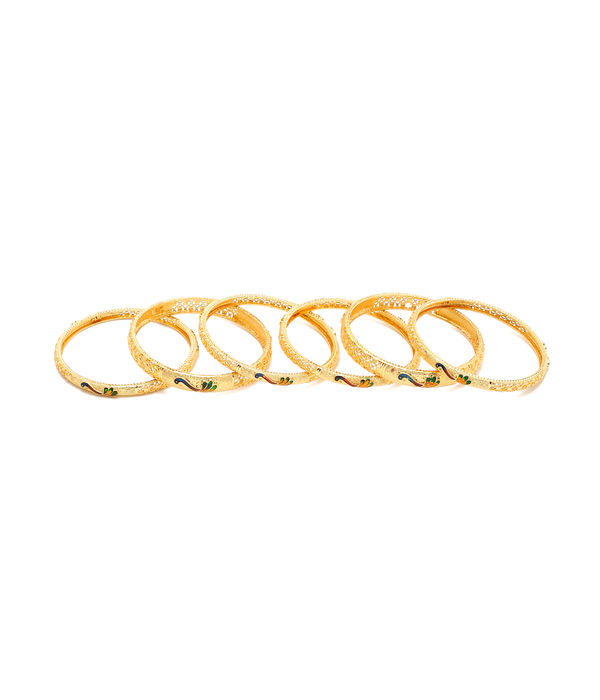 YouBella Jewellery for Women Gold Plated Bracelet Bangles for Women