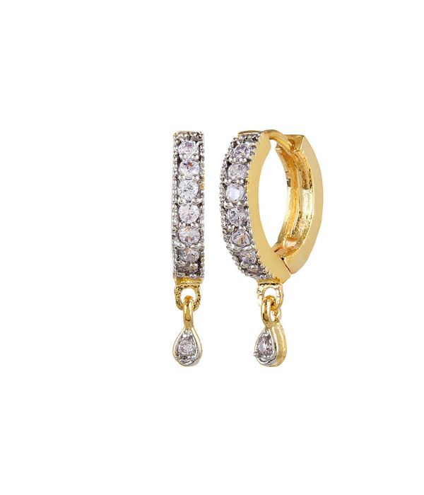 YouBella Jewellery Drop Gold Plated Bali Earrings for Women