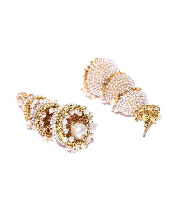 YouBella Pearl jhumka/Jhumki Earrings for Girls and Women