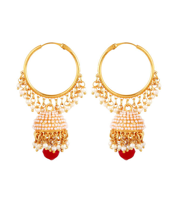 YouBella Earrings for women Traditional Jhumka / Jhumki Earrings for Girls and Women