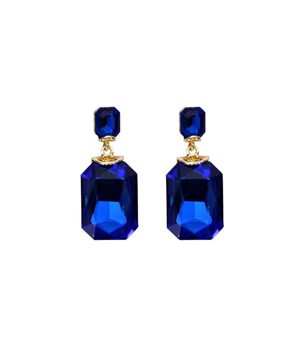 YouBella Jewellery Valentine Collection Earrings for Girls and Women (Dark BLUE)