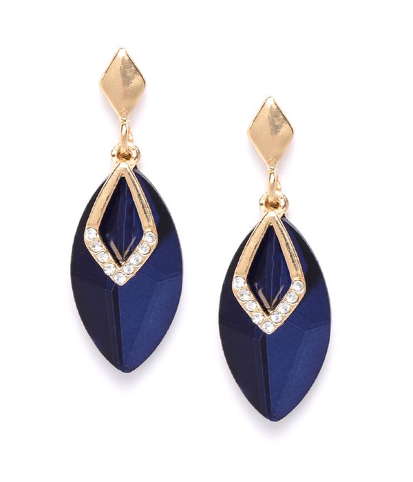 Valentine Gifts : YouBella Fashion Jewellery Earrings for Girls and Women (Blue)