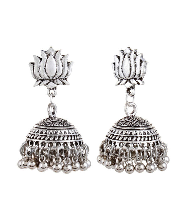 YouBella Jewellery Combo of Two Jhumki earrings for Girls and Women