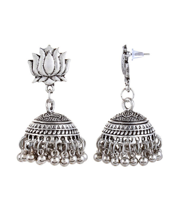 YouBella Jewellery Combo of Two Jhumki earrings for Girls and Women