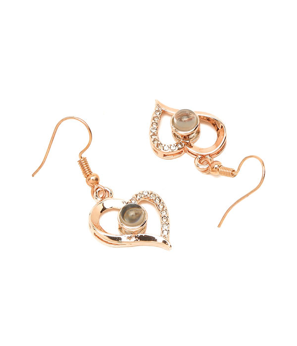 YouBella Fashion Jewellery Rose Gold Plated 
