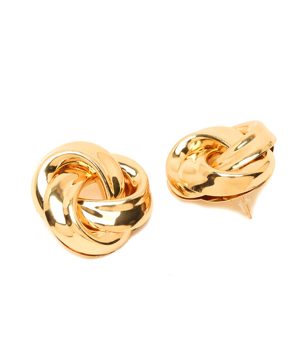 YouBella Fashion Jewellery Gold Plated Combo of 7 Pair of Stud Earrings for Girls and Women (Gold) (YBEAR_33135)