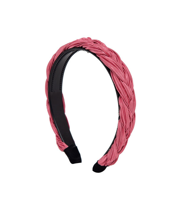 YouBella Pink Lace Layered Hairband