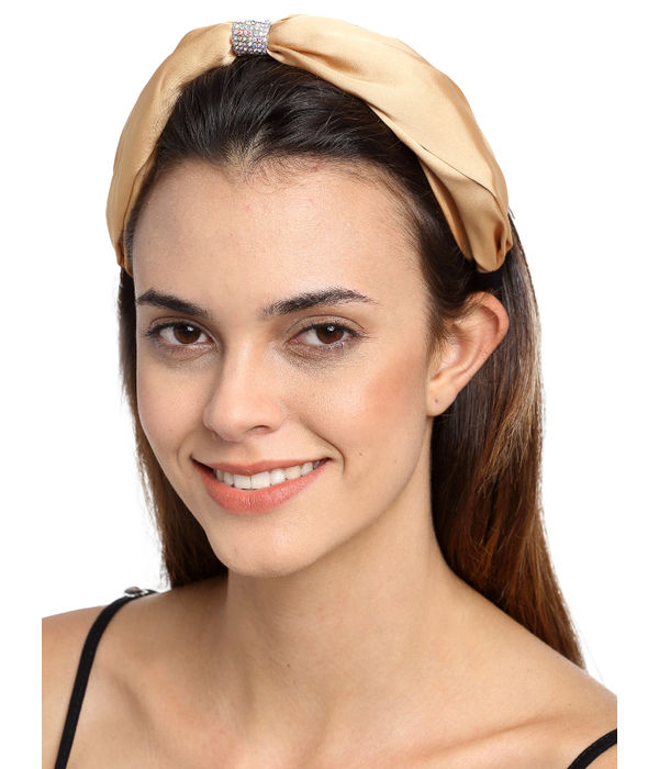 YouBella Brown Bow Style Hairband