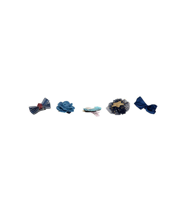 YouBella Multicoloured Set of 10 Embellished Hair Accessory Set