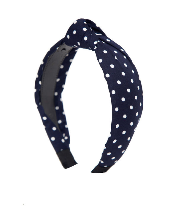 YouBella Women Navy Blue Printed Hairband