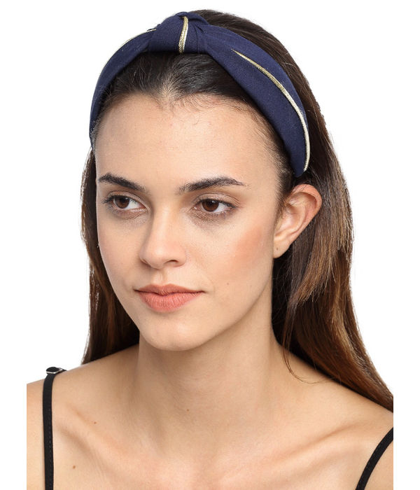 YouBella Blue Lace Hairband