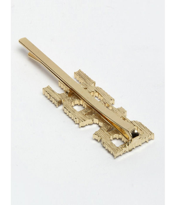 YouBella Women Set of 2 Gold-Toned Embellished Bobby Pins