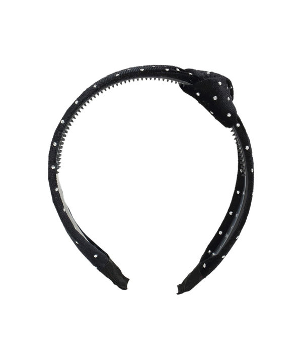 YouBella Women Black Polka Dot Hairband