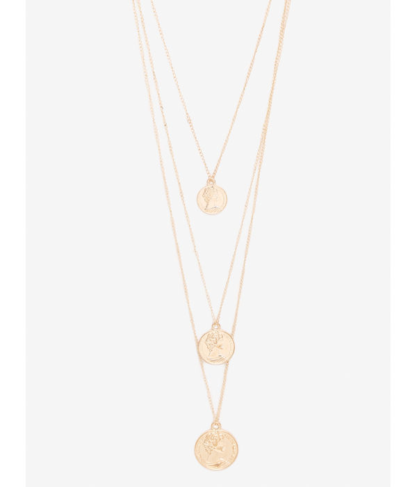 YouBella 
Set of 2 Gold-Toned Gold-Plated Necklaces