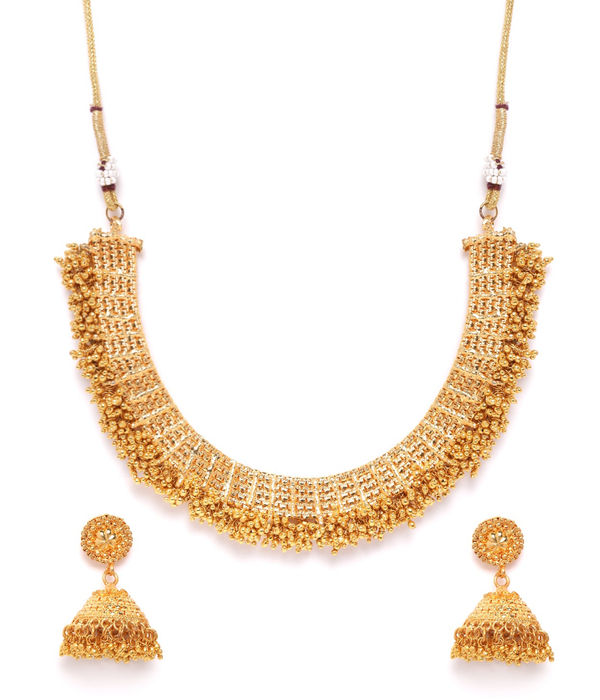 YouBella Gold-Plated Jewellery Set