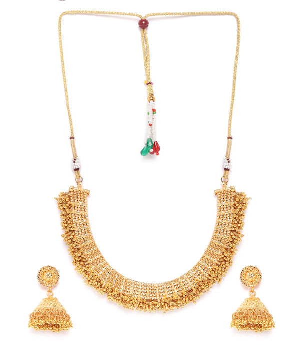 YouBella Gold-Plated Jewellery Set