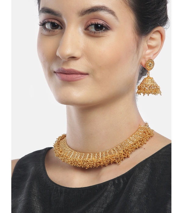 YouBella Gold-Plated Jewellery Set