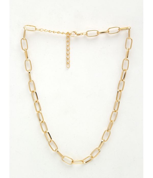 YouBella Men's and Women's Gold Plated Chain (Gold)