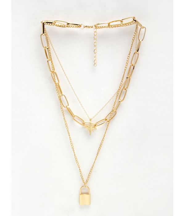 YouBella Jewellery for Women Stylish Pendant Necklace for Women & Girls (Gold) (YBNK_5808)