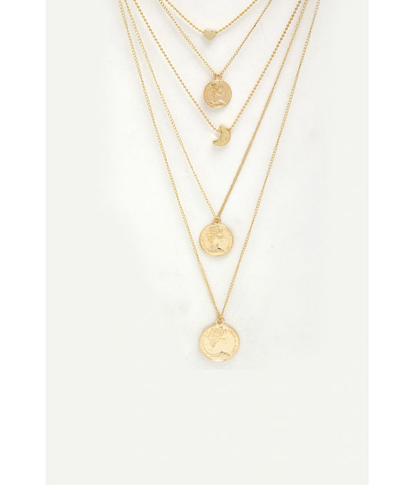 YouBella
Gold-Toned Alloy Gold-Plated Set of 2 Layered Necklaces