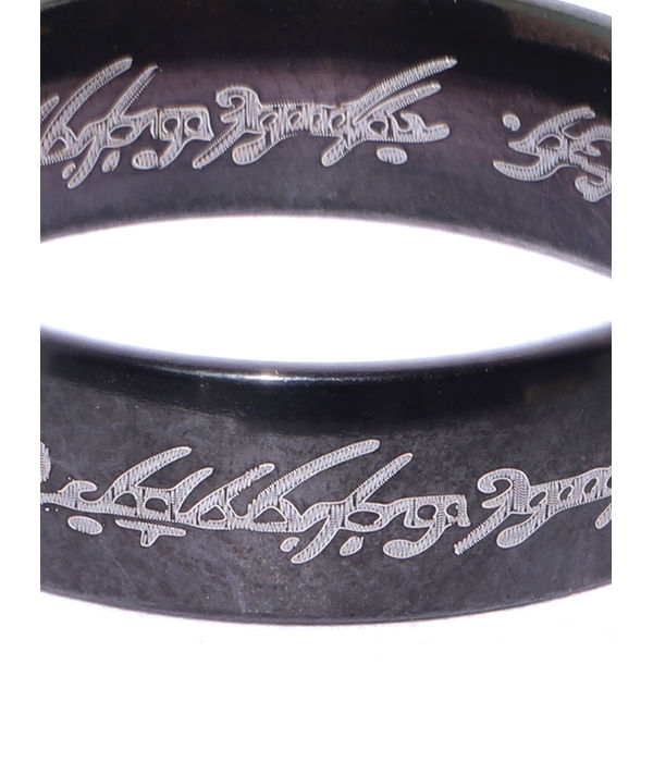 YouBella Men Black Engraved Finger Ring