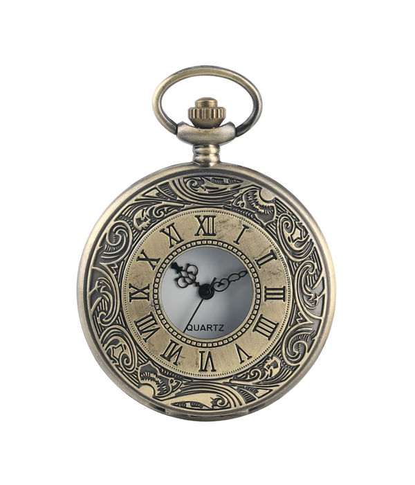 YouBella Pocket Watch Pendant with Chain for Husband Unique Memorable Gift Dual Purpose Stainless Steel Clock for Men (YBWATCH_0033)