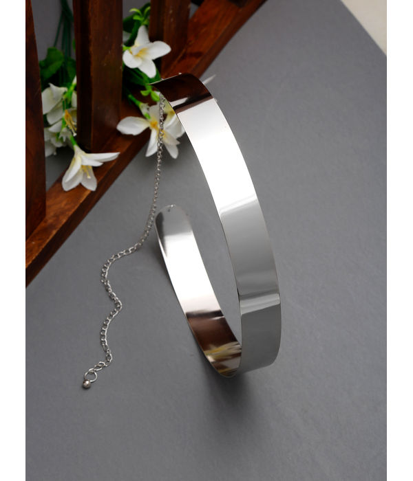 YouBella Jewellery Celebrity Inspired Adjustable Kamarband Waist Belt for Women/Girls (Silver) (YB_Belt_86)
