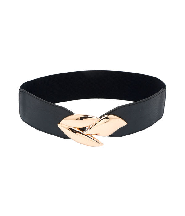 YouBella Jewellery Celebrity Inspired Adjustable Kamarband Waist Belt for Women/Girls (Black) (YB_Belt_87)