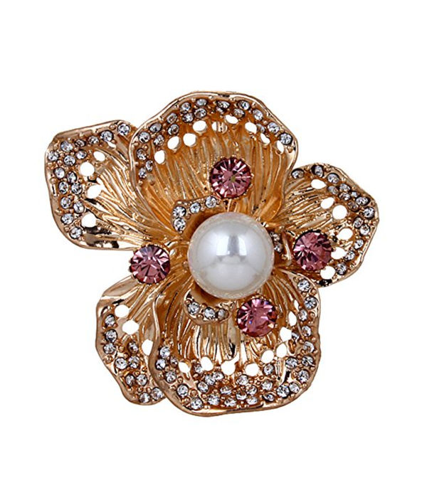 YouBella Jewellery Collection Designer Brooch for Women/Girls