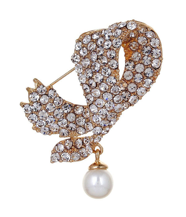 YouBella Jewellery Collection Designer Brooch for Women/Girls