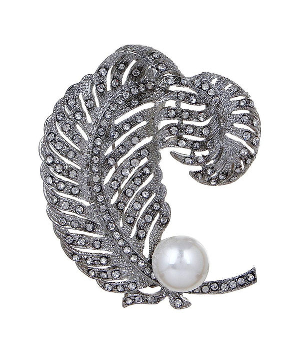 YouBella Jewellery Collection Designer Brooch for Women/Girls