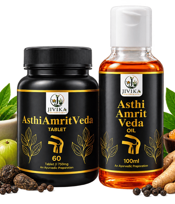 Asthi Amrit Veda Tablet & Oil Combo
