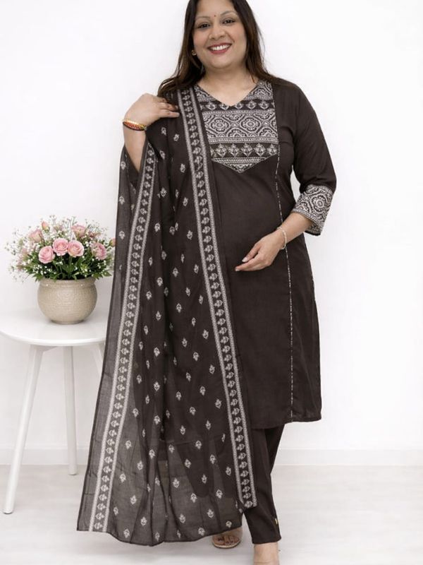 Pure cotton  3 piece suit 