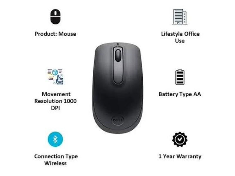 Dell WM118 Wireless Mouse