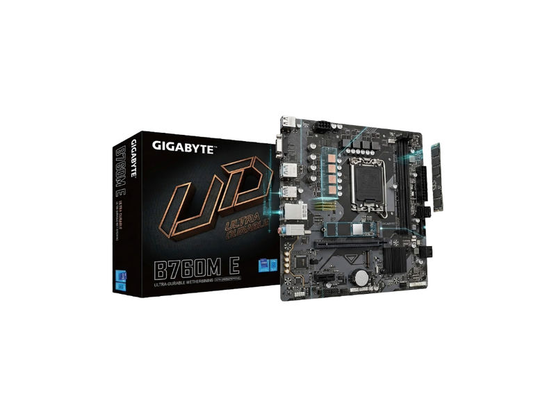 Gigabyte B760M E DDR5 Motherboard