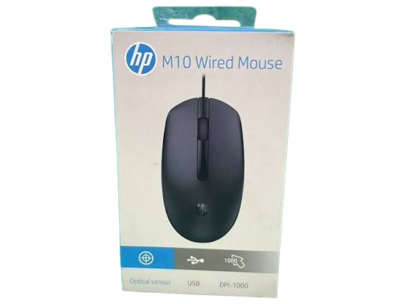 HP M10 Wired Optical Mouse
