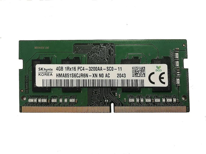 Hynix 4GB DDR3 Laptop RAM 1600MHz PC3-12800S SODIMM Memory Module