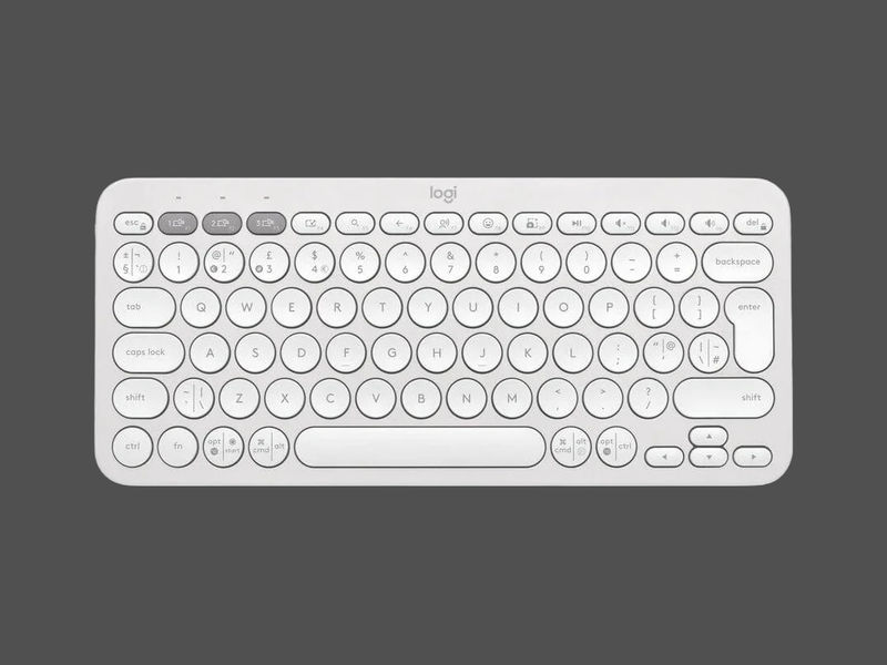 Logitech K380s Pebble Keys 2 Multi-Device Bluetooth Wireless Keyboard