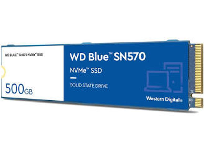 Western Digital WD Blue SN570 500GB NVMe M.2 2280 Internal Solid State Drive (SSD)